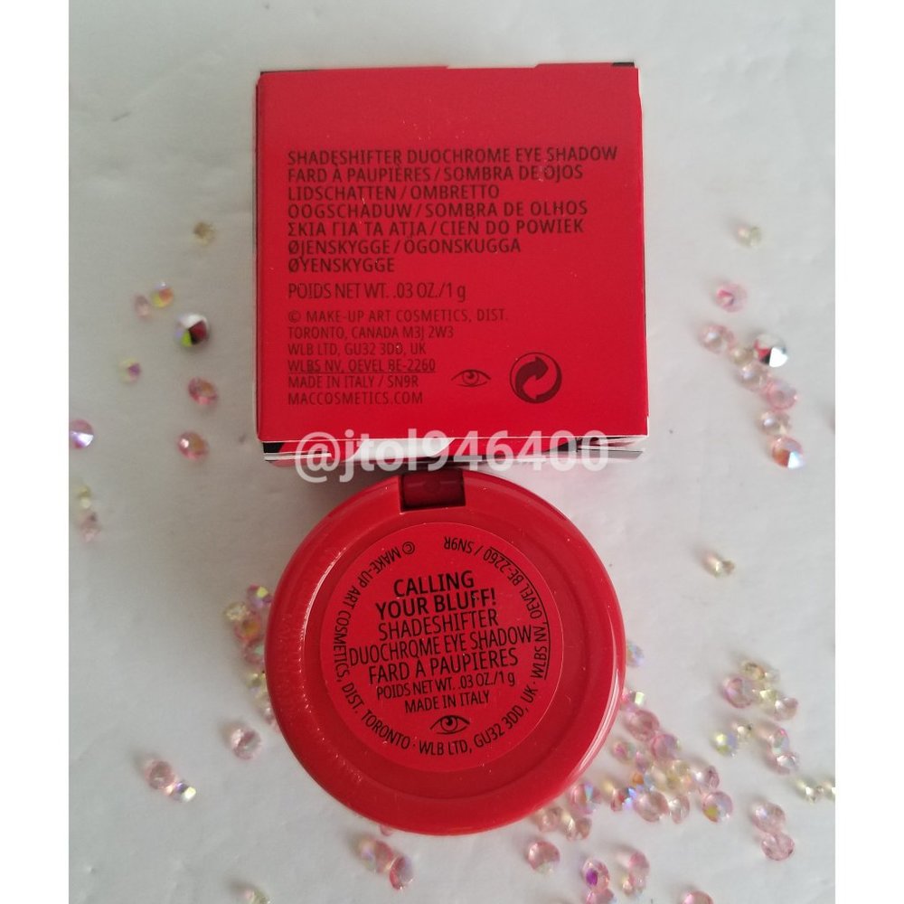 Mac Calling Your Bluff! Shadeshifter Duochrome Eyeshadow - Picture 4 of 4